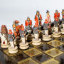 Эксклюзивные шахматы Greek Samurai Resin Chess set  от Manopoulos