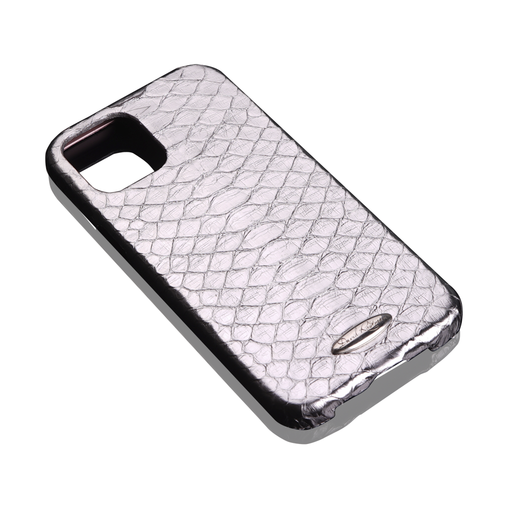 Чехол для iPhone 12 из кожи питона Чехол для iPhone 12 из кожи питона