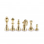 Эксклюзивные шахматы Classic Metal Staunton Chess  от Manopoulos