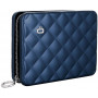Кошелек на молнии OGON Quilted Passport, синий