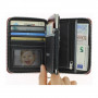 Кошелек на молнии OGON Quilted Passport, синий