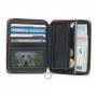 Кошелек на молнии OGON Quilted Passport, синий