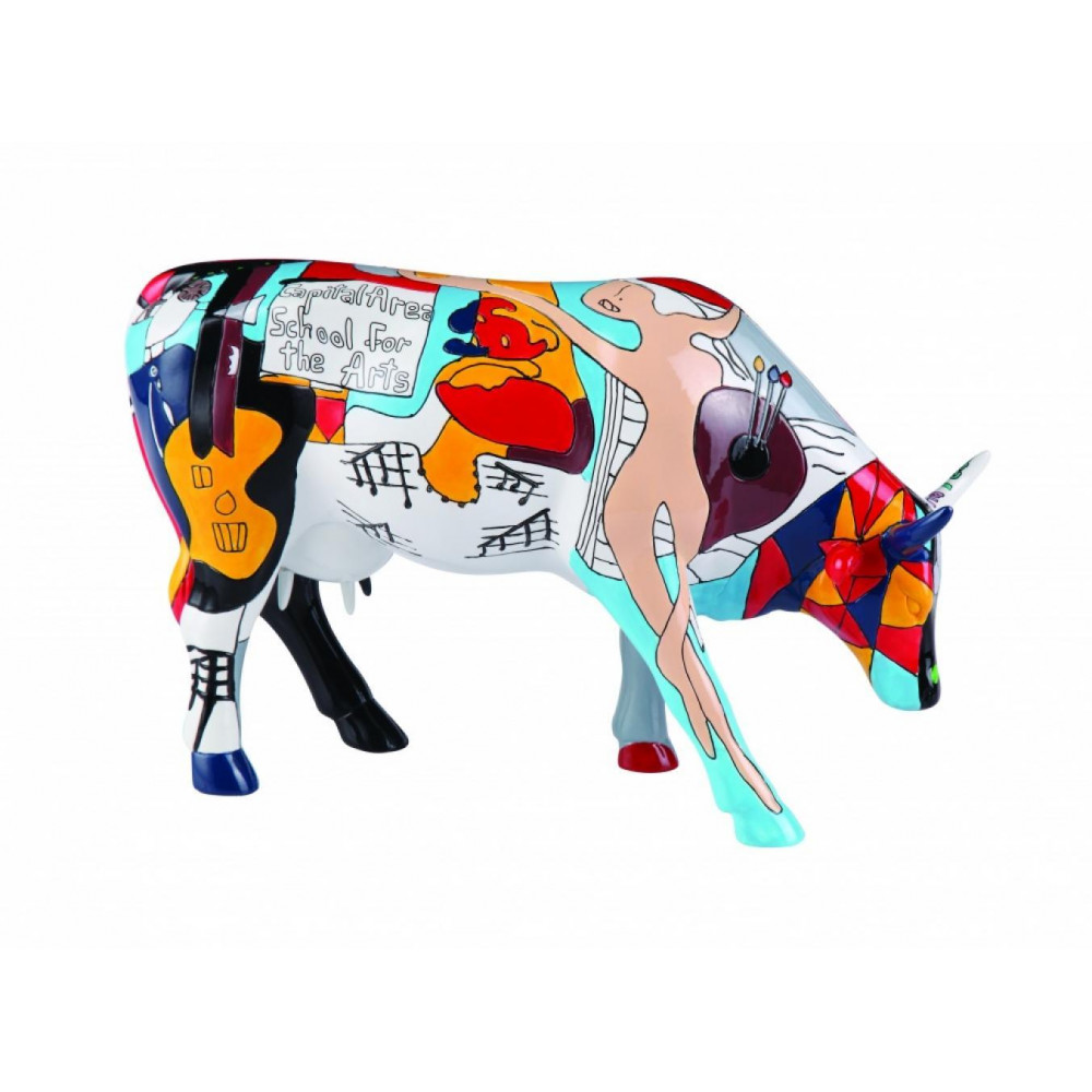 Коллекционная статуэтка корова COW PARADE Picowso's School for the Art, Size L Коллекционная статуэтка корова COW PARADE Picowso's School for the Art, Size L