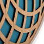 Часы настенные "Sun Small Turquoise" Ø35 см