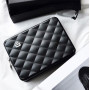 Кошелек на молнии OGON Quilted Passport, черный